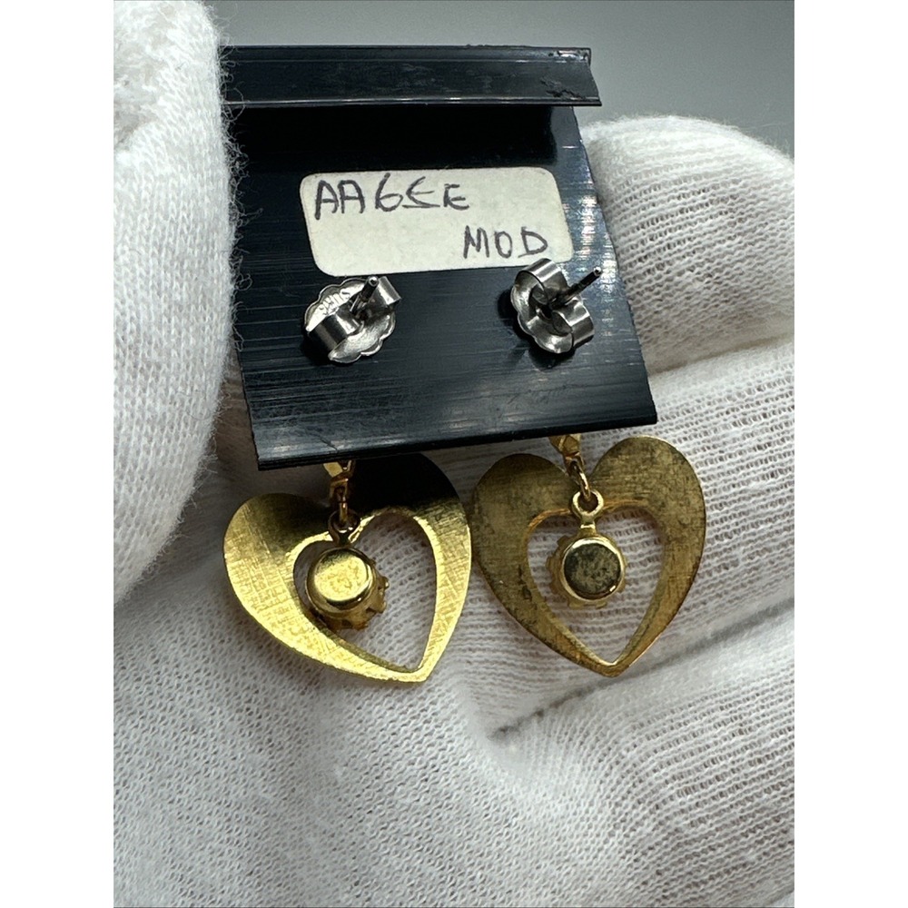 Vintage Mee Koon Jewelry Stud Earrings # 820 - Picture 2 of 6